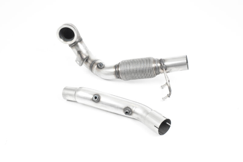 Milltek Mk7.5 Golf GTI, Seat Leon Cupra 290 Hatch (19-21) GPF Bypass Pipe and De-cat (Fits OE System)