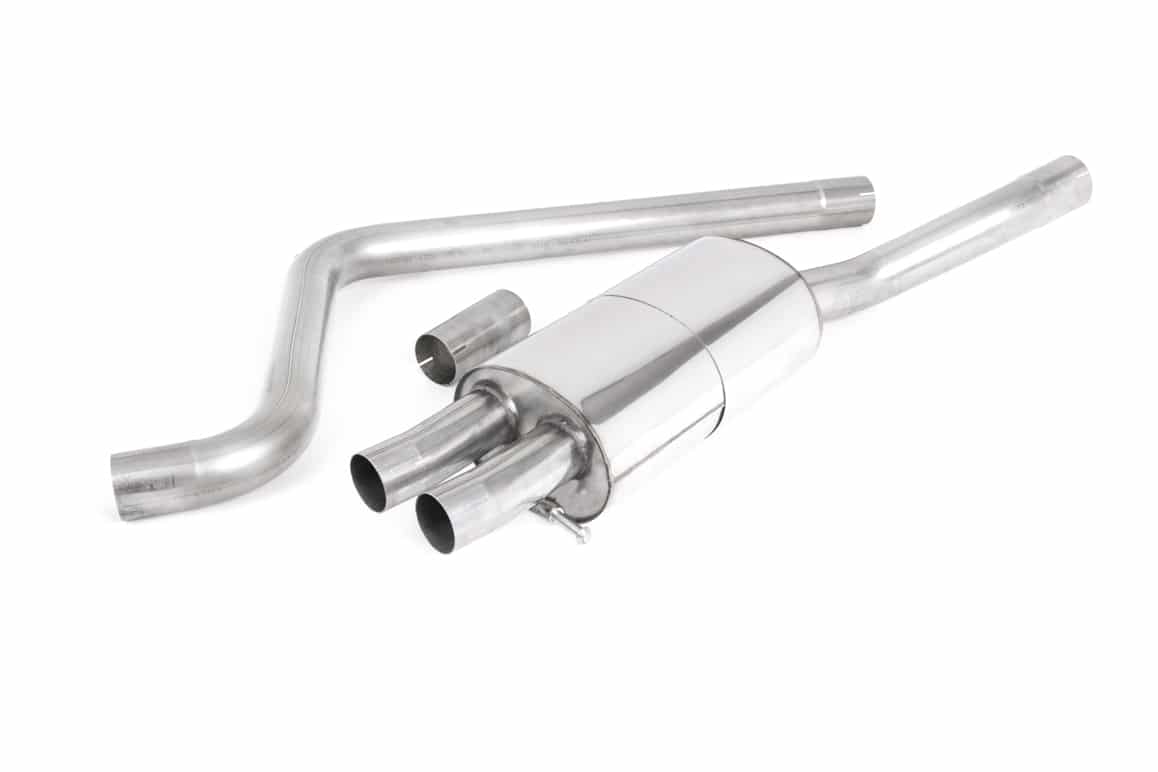 Milltek VW Polo Mk6 GTI 2.0 TSI GPF/PPF Back System – Polished GT-90 Trims – SSXVW501