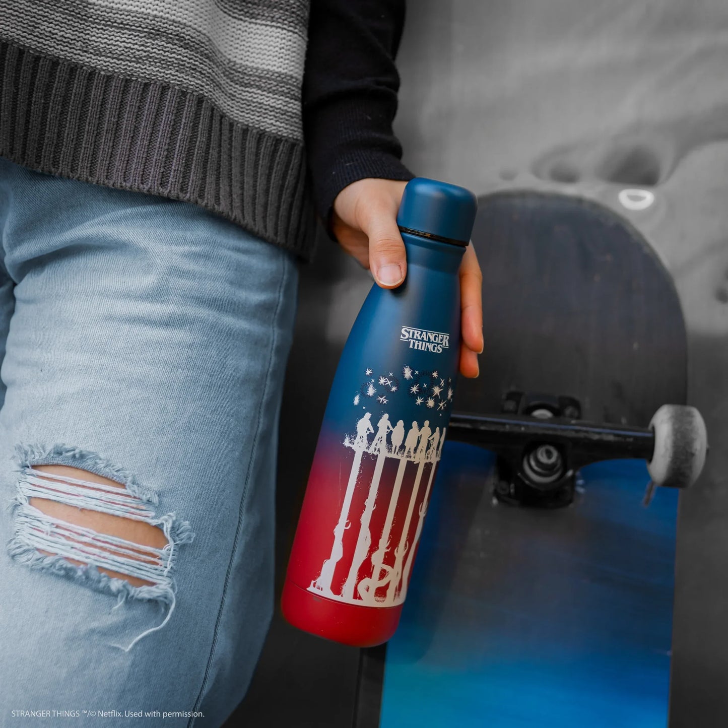 Stranger Things Water Bottle Upside Down - 500ml CR4088