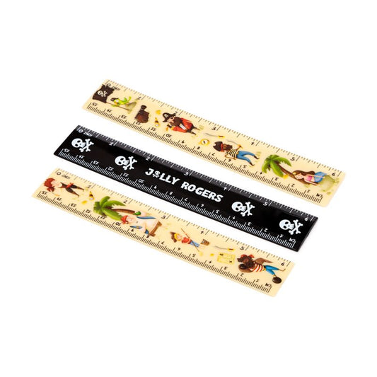 Ruler (15cm) - Jolly Rogers Pirate