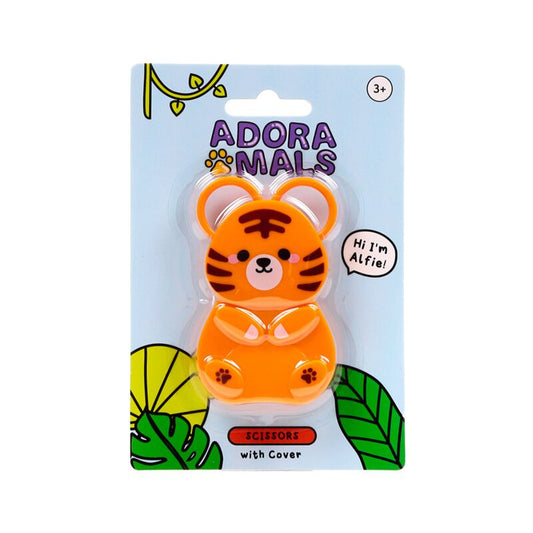 Kids Scissors in Magnetic Holder - Adoramals Wild