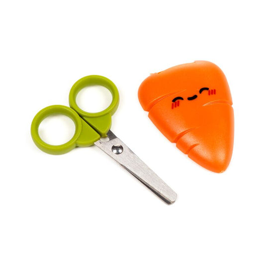 Kids Scissors in Holder - Foodiemals Cecil the Carrot