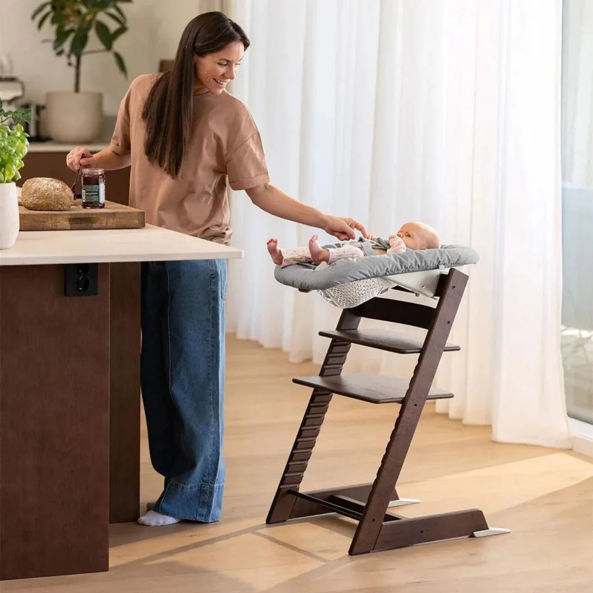 Stokke Tripp Trapp Highchair - Warm Brown