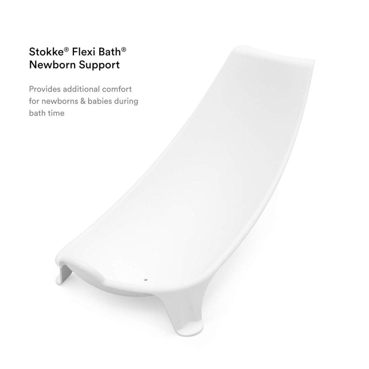 Stokke Flexi Bath Baby Support - White