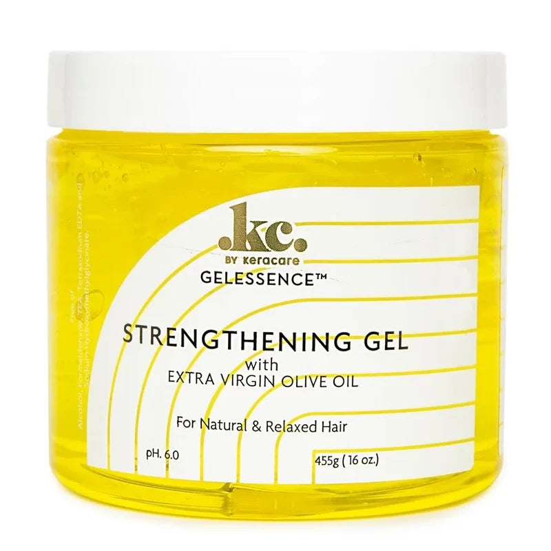 Keracare Gel Essence Strengthening Gel 16 oz / 473 ml - For Enhanced Curl Definition & Strong Hold