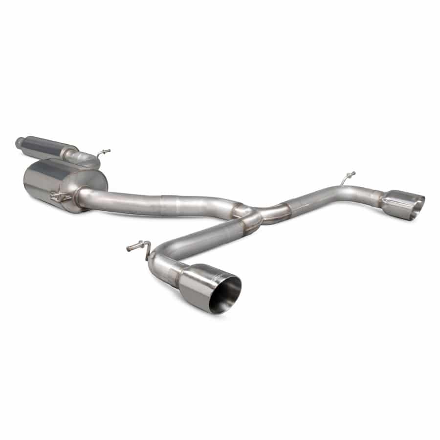Scorpion Volkswagen Golf GTI MK7.5 Non-GPF Models (2017-18) Cat-back System