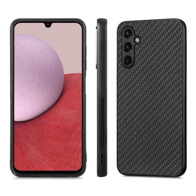 Carbon Fiber Texture Leather Back Cover Phone Case, For Samsung Galaxy A14 5G, For Samsung Galaxy A22 4G, For Samsung Galaxy A22 5G, For Samsung Galaxy A32 5G