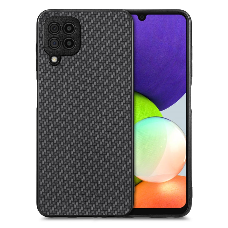 Carbon Fiber Texture Leather Back Cover Phone Case, For Samsung Galaxy A14 5G, For Samsung Galaxy A22 4G, For Samsung Galaxy A22 5G, For Samsung Galaxy A32 5G