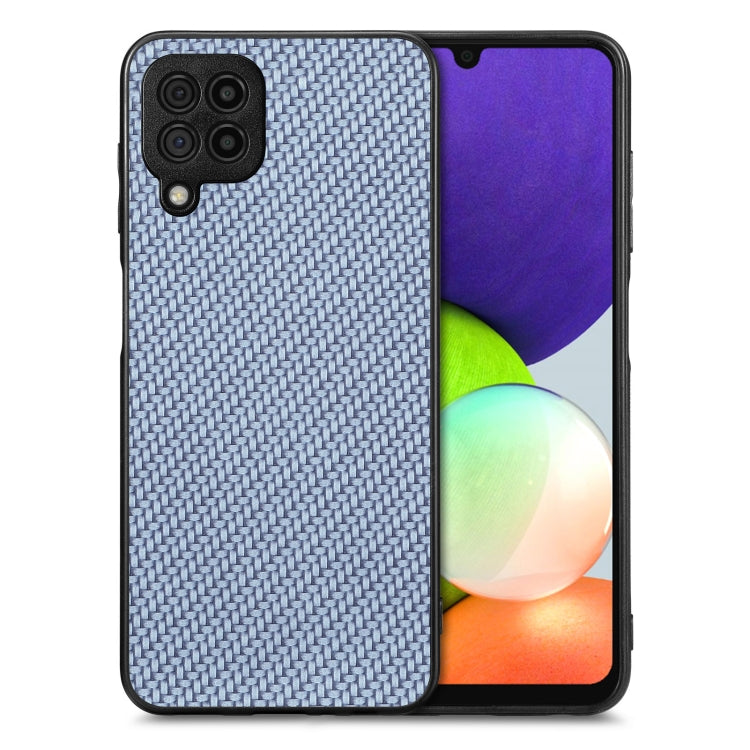 Carbon Fiber Texture Leather Back Cover Phone Case, For Samsung Galaxy A14 5G, For Samsung Galaxy A22 4G, For Samsung Galaxy A22 5G, For Samsung Galaxy A32 5G