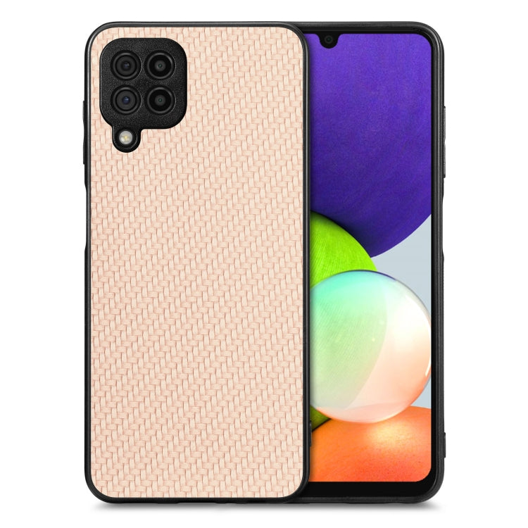 Carbon Fiber Texture Leather Back Cover Phone Case, For Samsung Galaxy A14 5G, For Samsung Galaxy A22 4G, For Samsung Galaxy A22 5G, For Samsung Galaxy A32 5G