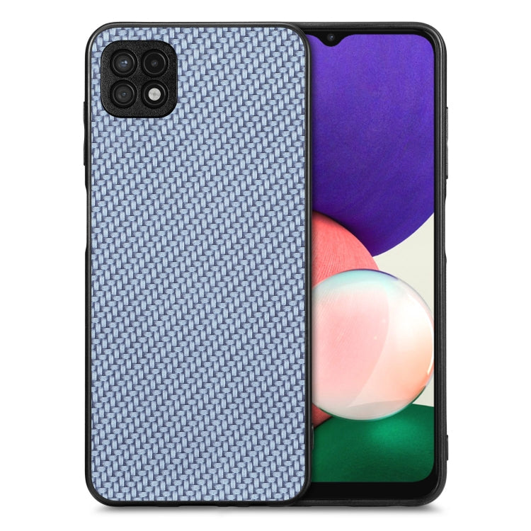Carbon Fiber Texture Leather Back Cover Phone Case, For Samsung Galaxy A14 5G, For Samsung Galaxy A22 4G, For Samsung Galaxy A22 5G, For Samsung Galaxy A32 5G