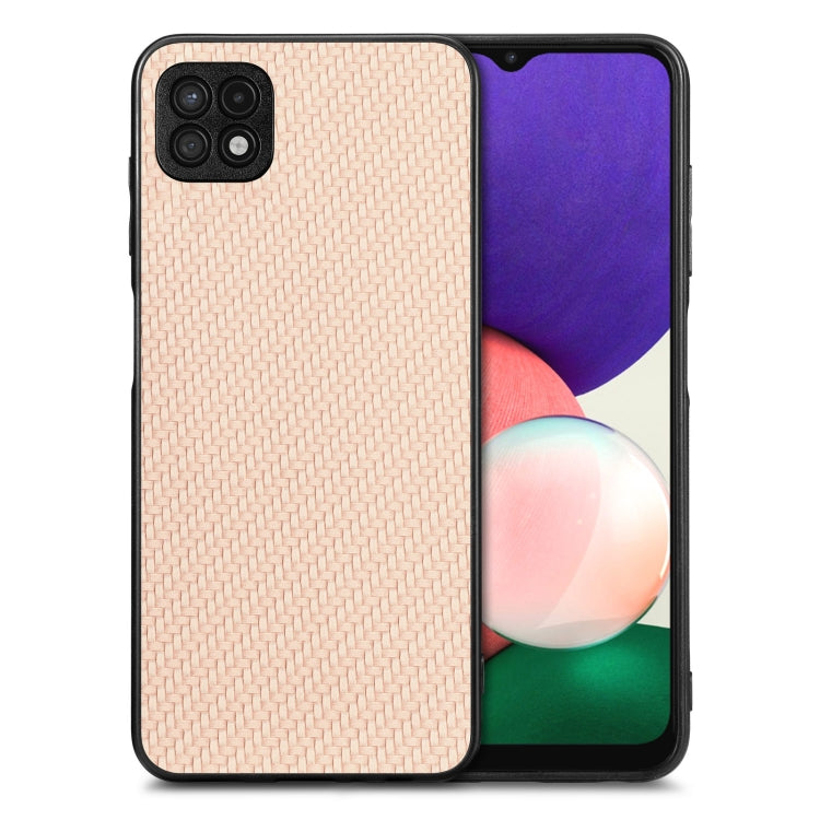 Carbon Fiber Texture Leather Back Cover Phone Case, For Samsung Galaxy A14 5G, For Samsung Galaxy A22 4G, For Samsung Galaxy A22 5G, For Samsung Galaxy A32 5G