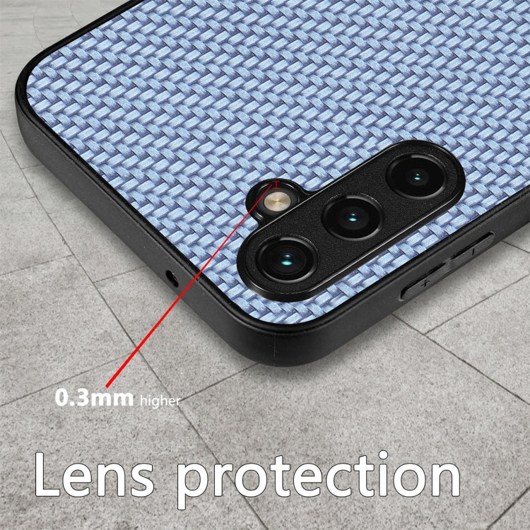 Carbon Fiber Texture Leather Back Cover Phone Case, For Samsung Galaxy A14 5G, For Samsung Galaxy A22 4G, For Samsung Galaxy A22 5G, For Samsung Galaxy A32 5G