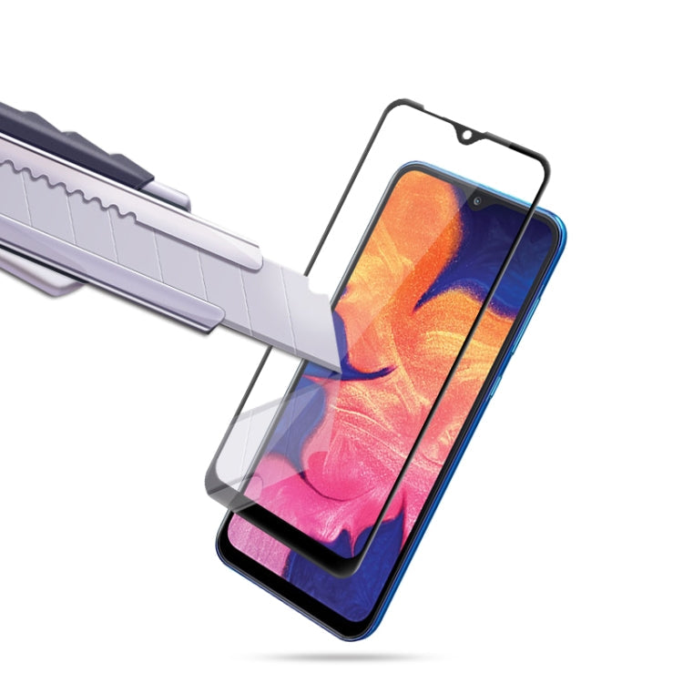 mocolo 0.33mm 9H 3D Full Glue Curved Full Screen Tempered Glass Film for Galaxy A10 / M10