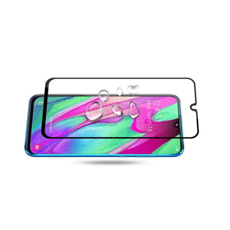 2 PCS mocolo 0.33mm 9H 2.5D Full Glue Tempered Glass Film for Galaxy A40