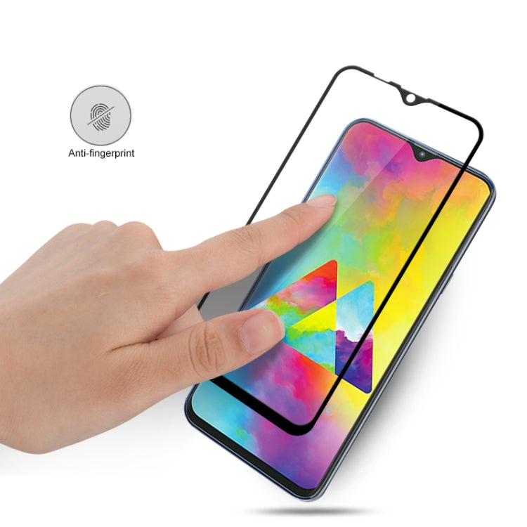 2 PCS mocolo 0.33mm 9H 2.5D Full Glue Tempered Glass Film for Galaxy M20