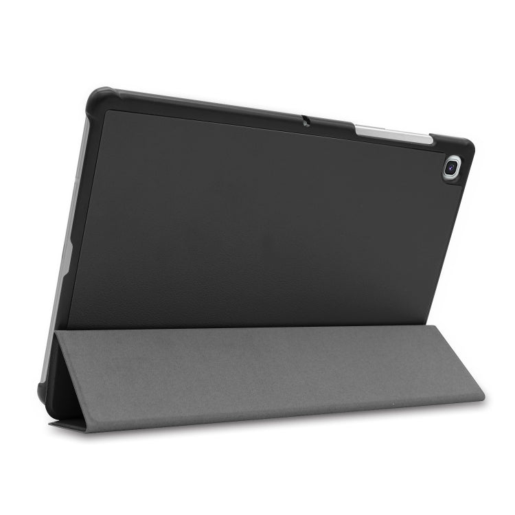 ENKAY High Quality PU Leather + Plastic Bottom Smart Case with Three-folding Holder for Samsung Galaxy Tab S5e 10.5 T720 / T725, For Galaxy Tab S5e