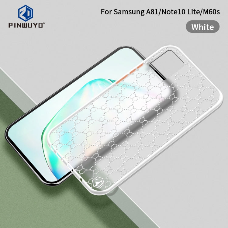 For Samsung Galaxy A81/Note10 Lite PINWUYO Series 2 Generation PC + TPU Waterproof and Anti-drop All-inclusive Protective Case(white)