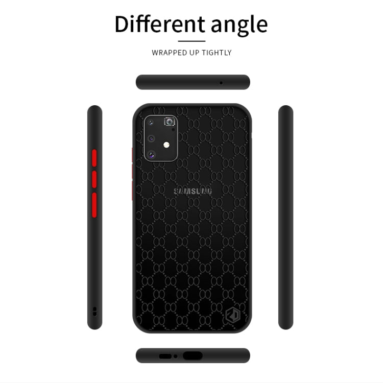 For Samsung Galaxy A91/S10 Lite PINWUYO Series 2 Generation PC + TPU Waterproof and Anti-drop All-inclusive Protective Case(Red)