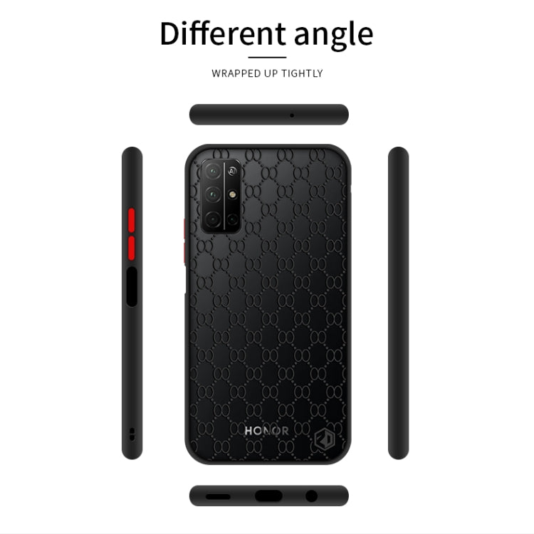 For Huawei Honor 30S PINWUYO Series 2 Generation PC + TPU Waterproof and Anti-drop All-inclusive Protective Case(Red)