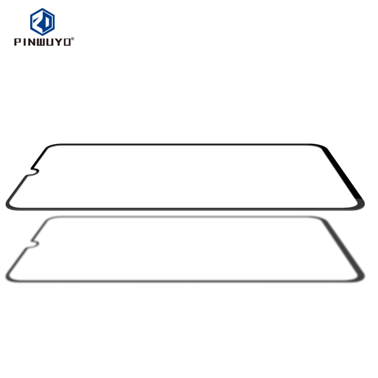 PINWUYO 9H 2.5D Full Glue Tempered Glass Film for Galaxy A20