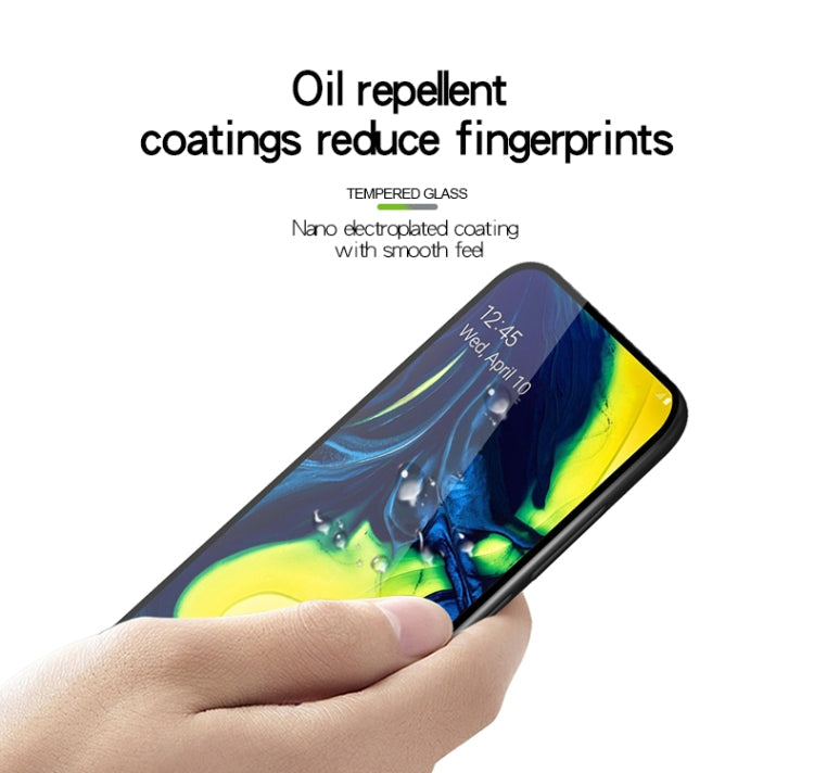 PINWUYO 9H 2.5D Full Glue Tempered Glass Film for Galaxy A70