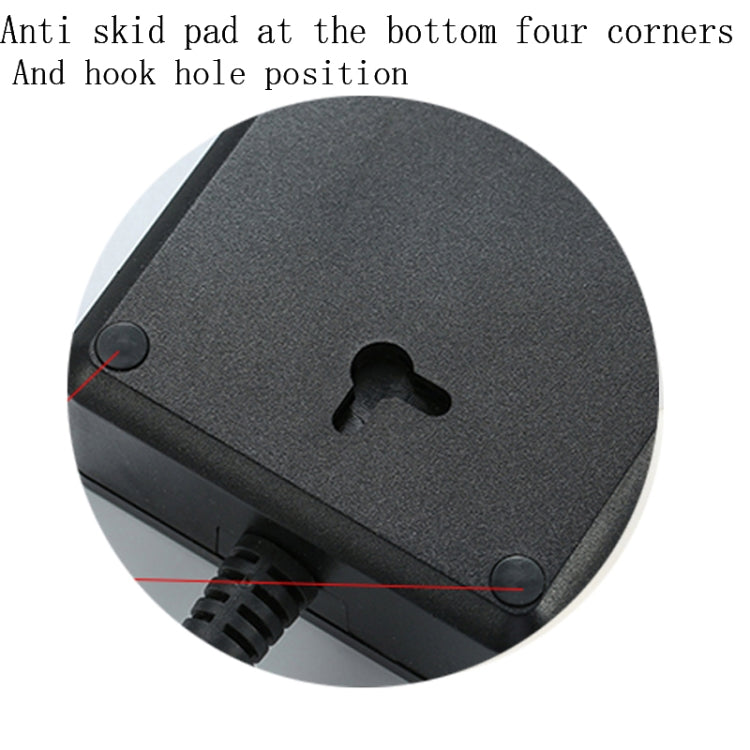 T09 3000W High Power Multi-Function Plug-in 3-Hole International Universal Jack + 6 USB Intelligent Charging US PLUG