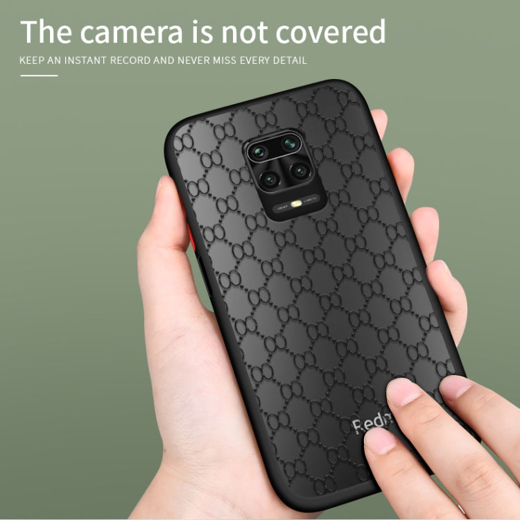 For Xiaomi Redmi Note 9S PINWUYO Series 2nd Generation PC + TPU Anti-drop All-inclusive Protective Shell Matte Back Cover(White)