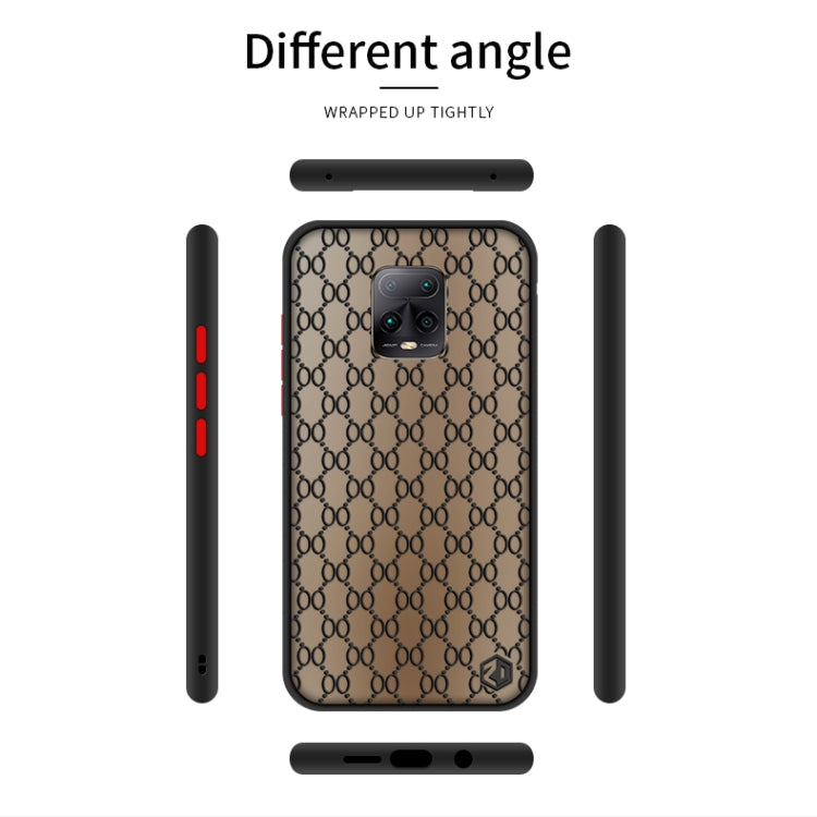 For Xiaomi Redmi 10X 5G PINWUYO Series 2nd Generation PC + TPU Anti-drop All-inclusive Protective Shell Matte Back Cover(White)