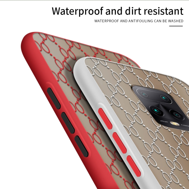 For Xiaomi Redmi 10X 5G PINWUYO Series 2nd Generation PC + TPU Anti-drop All-inclusive Protective Shell Matte Back Cover(White)