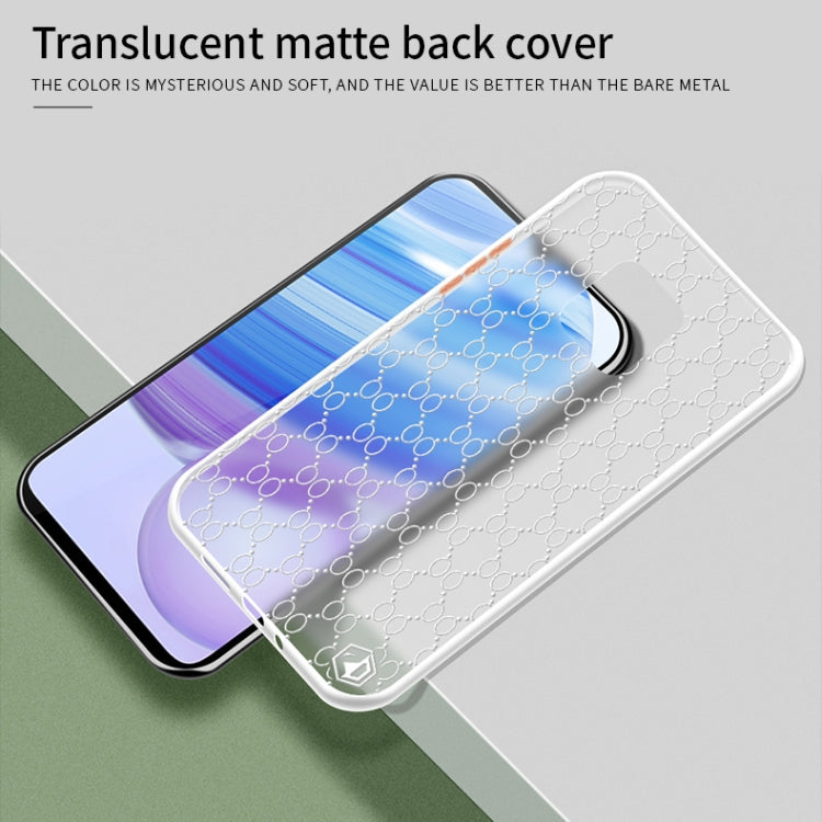 For Xiaomi Redmi 10X 5G PINWUYO Series 2nd Generation PC + TPU Anti-drop All-inclusive Protective Shell Matte Back Cover(White)