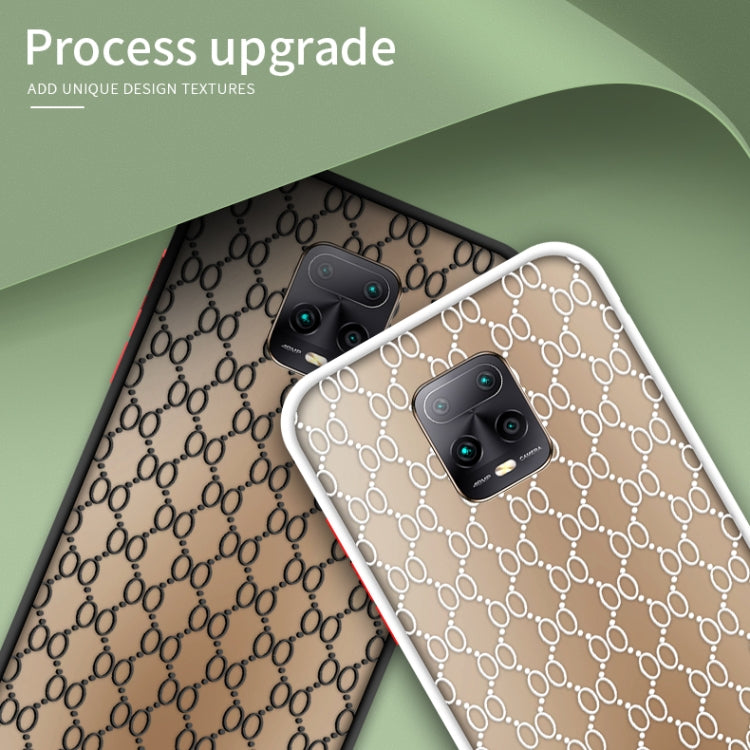 For Xiaomi Redmi 10X 5G PINWUYO Series 2nd Generation PC + TPU Anti-drop All-inclusive Protective Shell Matte Back Cover(White)