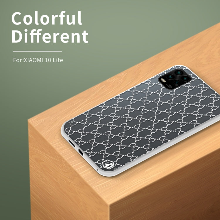 For Xiaomi Mi 10 Lite PINWUYO Series 2nd Generation PC + TPU Anti-drop All-inclusive Protective Shell Matte Back Cover(Black)