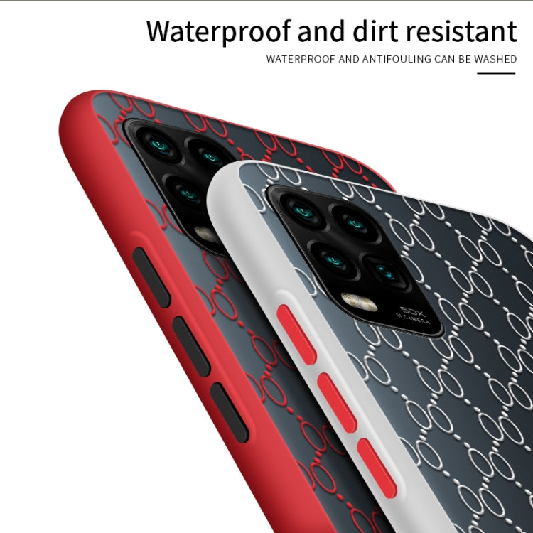 For Xiaomi Mi 10 Lite PINWUYO Series 2nd Generation PC + TPU Anti-drop All-inclusive Protective Shell Matte Back Cover(Black)