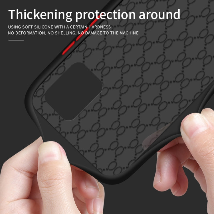 For Xiaomi Mi 10 Lite PINWUYO Series 2nd Generation PC + TPU Anti-drop All-inclusive Protective Shell Matte Back Cover(Black)