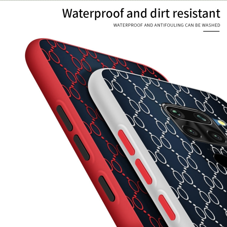 For Xiaomi Redmi Note 9 (4G) PINWUYO Series 2nd Generation PC + TPU Anti-drop All-inclusive Protective Shell Matte Back Cover(Black)