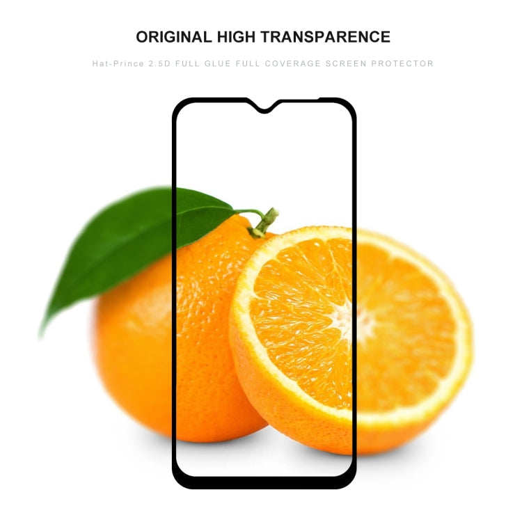 ENKAY Hat-prince Full Glue 0.26mm 9H 2.5D Tempered Glass Film for Galaxy A20e