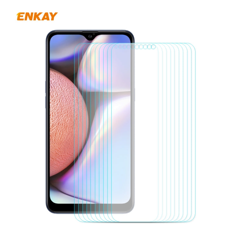 10 PCS ENKAY Hat-Prince 0.26mm 9H 2.5D Curved Edge Tempered Glass Film, For Samsung Galaxy A01, For Samsung Galaxy A10s, For Samsung Galaxy A11 / Galaxy M11, For Samsung Galaxy A21, For Samsung Galaxy A21s, For Samsung Galaxy A31                       ...