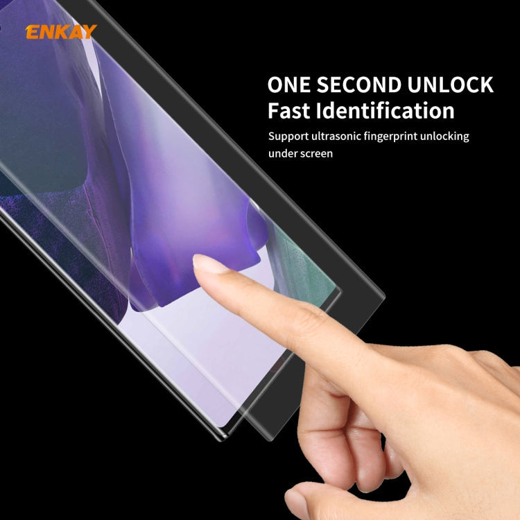 For Samsung Galaxy Note 20 Ultra ENKAY Hat-Prince 3D Full Screen PET Curved Hot Bending HD Screen Protector Soft Film, For Samsung Galaxy Note 20 Ultra 5G