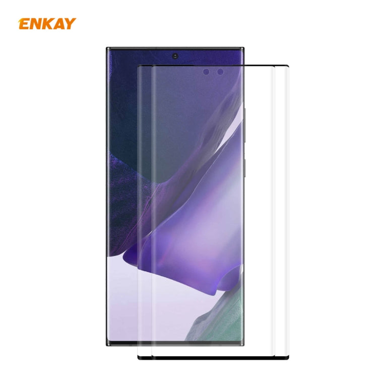 For Samsung Galaxy Note 20 Ultra ENKAY Hat-Prince 0.26mm 9H 3D Explosion-proof Full Screen Curved Heat Bending Tempered Glass Film, For Samsung Galaxy Note 20 Ultra(1 PCS), For Samsung Galaxy Note 20 Ultra(2 PCS), For Samsung Galaxy Note 20 Ultra(5 PCS)