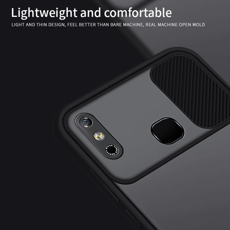 For Infinix X653 / Smart 4 MOFI Xing Dun Series Translucent Frosted PC + TPU Privacy Anti-glare Shockproof All-inclusive Protective Case(Black)