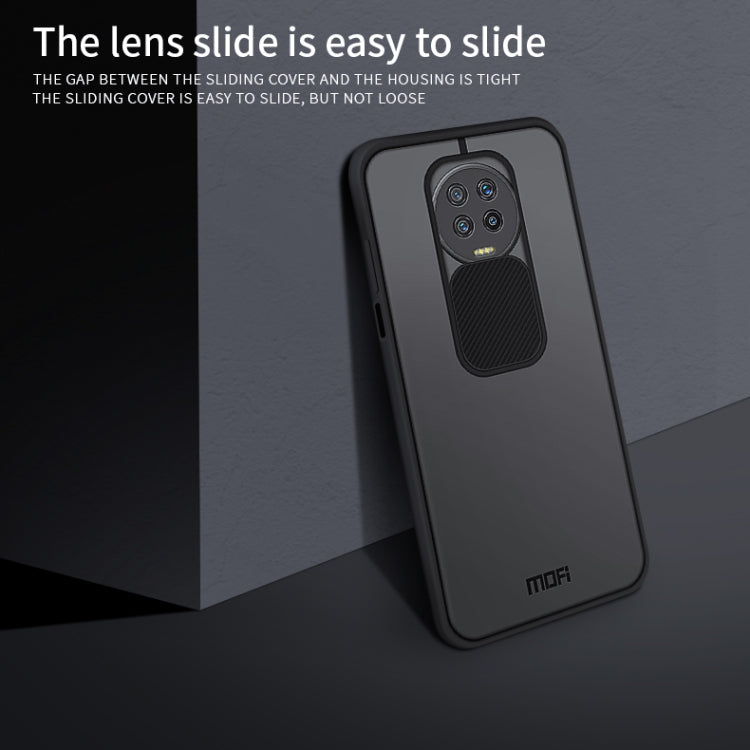 For Infinix X690 / Note7 MOFI Xing Dun Series Translucent Frosted PC + TPU Privacy Anti-glare Shockproof All-inclusive Protective Case(Black)