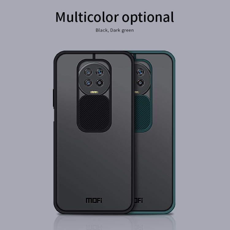 For Infinix X690 / Note7 MOFI Xing Dun Series Translucent Frosted PC + TPU Privacy Anti-glare Shockproof All-inclusive Protective Case(Black)