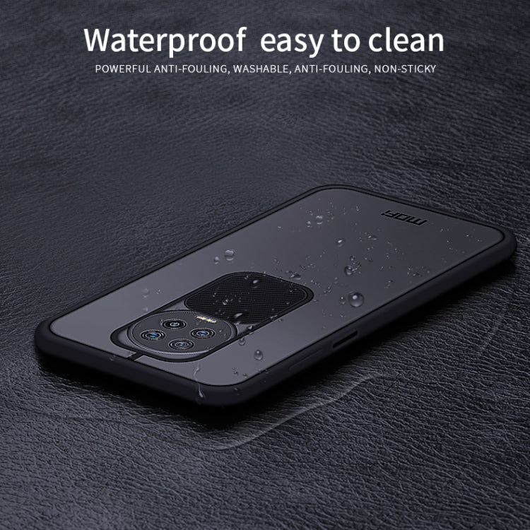 For Infinix X690 / Note7 MOFI Xing Dun Series Translucent Frosted PC + TPU Privacy Anti-glare Shockproof All-inclusive Protective Case(Green)