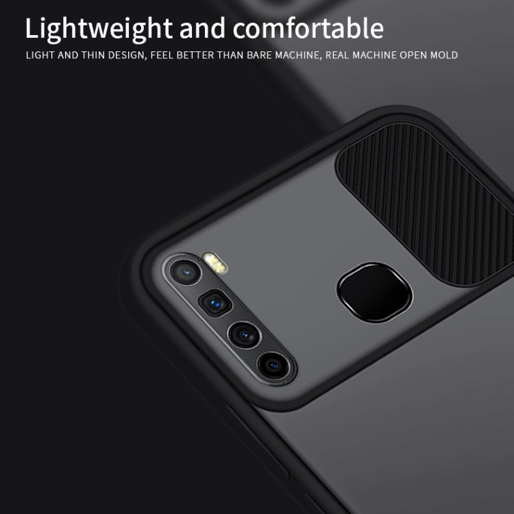 For Infinix X652 / S5 / S5 Lite MOFI Xing Dun Series Translucent Frosted PC + TPU Privacy Anti-glare Shockproof All-inclusive Protective Case(Green)