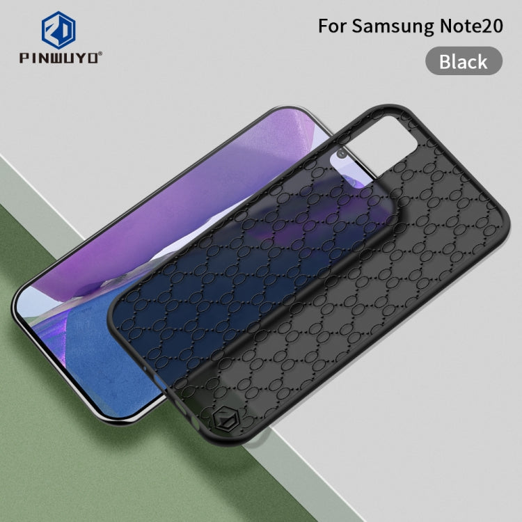 PINWUYO Series 2nd Generation PC + TPU Waterproof And Anti-drop All-inclusive Protective Shell, Matte Back Cover, For Samsung Galaxy Note20, For OnePlus Nord, For Samsung Galaxy Note20 Ultra