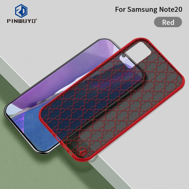 PINWUYO Series 2nd Generation PC + TPU Waterproof And Anti-drop All-inclusive Protective Shell, Matte Back Cover, For Samsung Galaxy Note20, For OnePlus Nord, For Samsung Galaxy Note20 Ultra