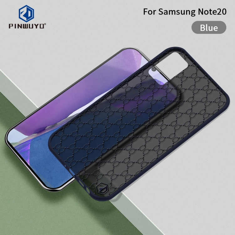 PINWUYO Series 2nd Generation PC + TPU Waterproof And Anti-drop All-inclusive Protective Shell, Matte Back Cover, For Samsung Galaxy Note20, For OnePlus Nord, For Samsung Galaxy Note20 Ultra