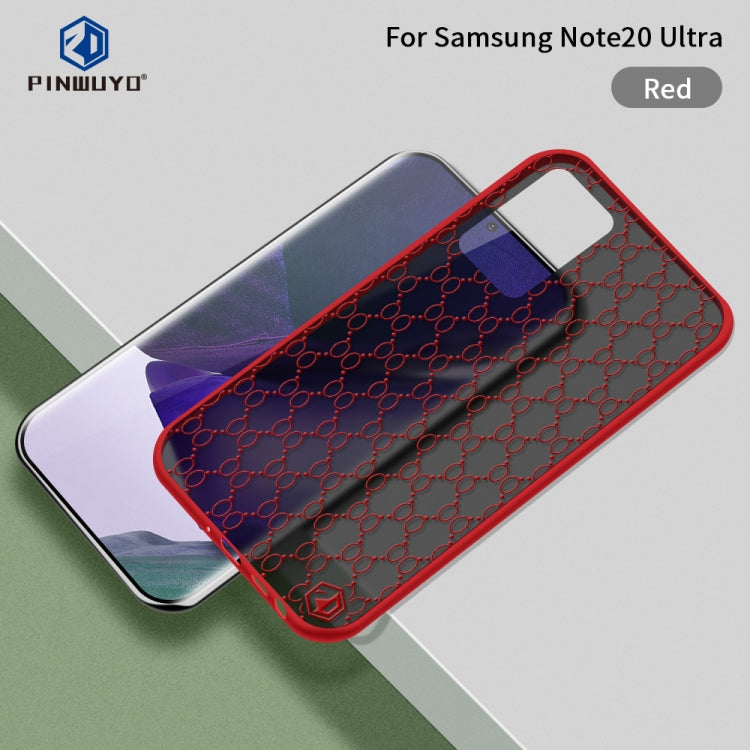 PINWUYO Series 2nd Generation PC + TPU Waterproof And Anti-drop All-inclusive Protective Shell, Matte Back Cover, For Samsung Galaxy Note20, For OnePlus Nord, For Samsung Galaxy Note20 Ultra