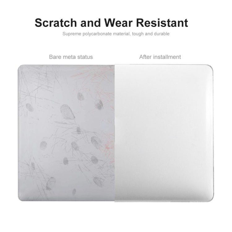 For MacBook Air 13.6 2022/2024 A2681 M2 / A3113 M3 ENKAY Crystal Laptop Protective Case (Light Purple)